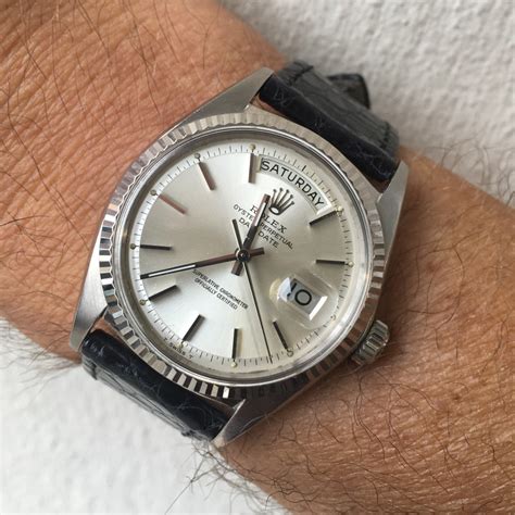 rolex 1803 white gold fourm|rolex day date 1803 price.